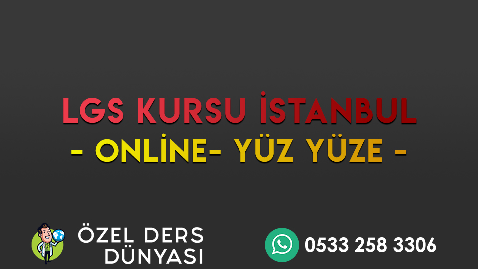 lgs kursu istanbul