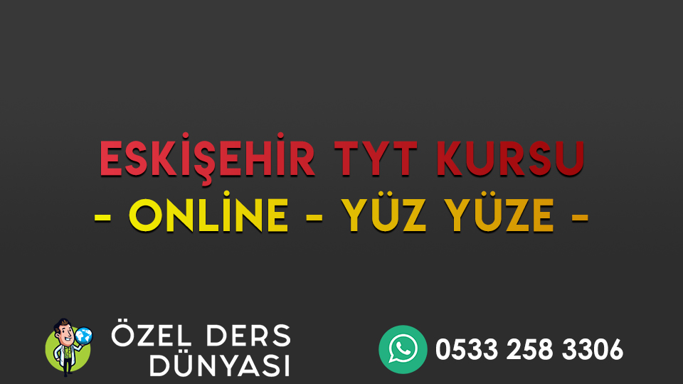 eskişehir tyt kursu