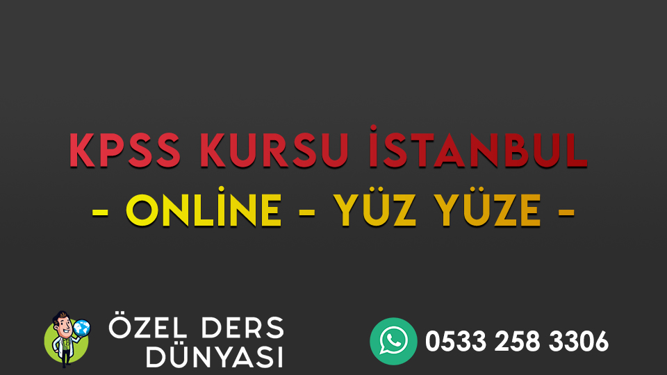 kpss kursu istanbul