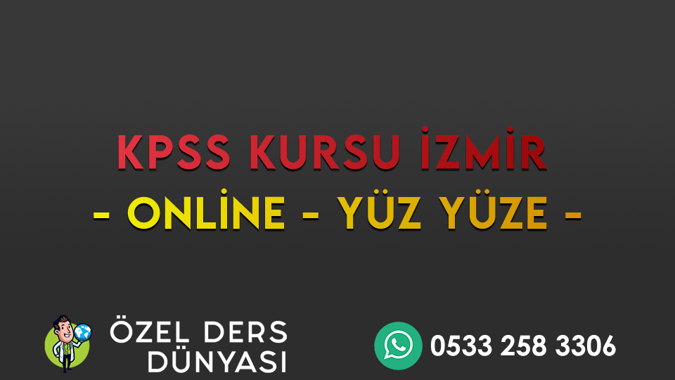 kpss kursu izmir