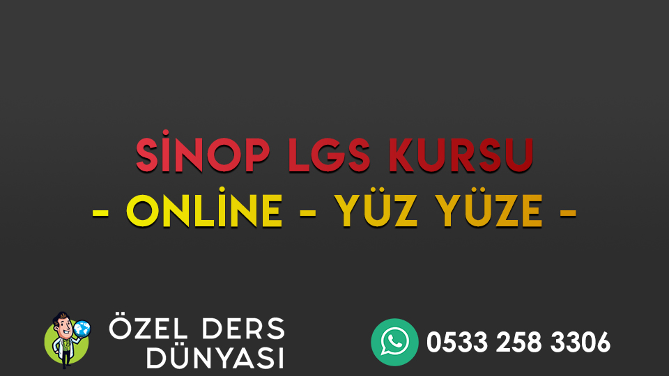 sinop lgs kursu