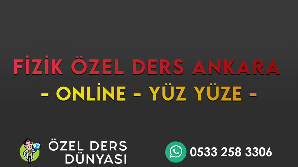 fizik özel ders ankara