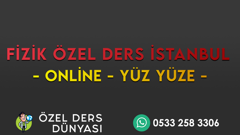 fizik özel ders istanbul